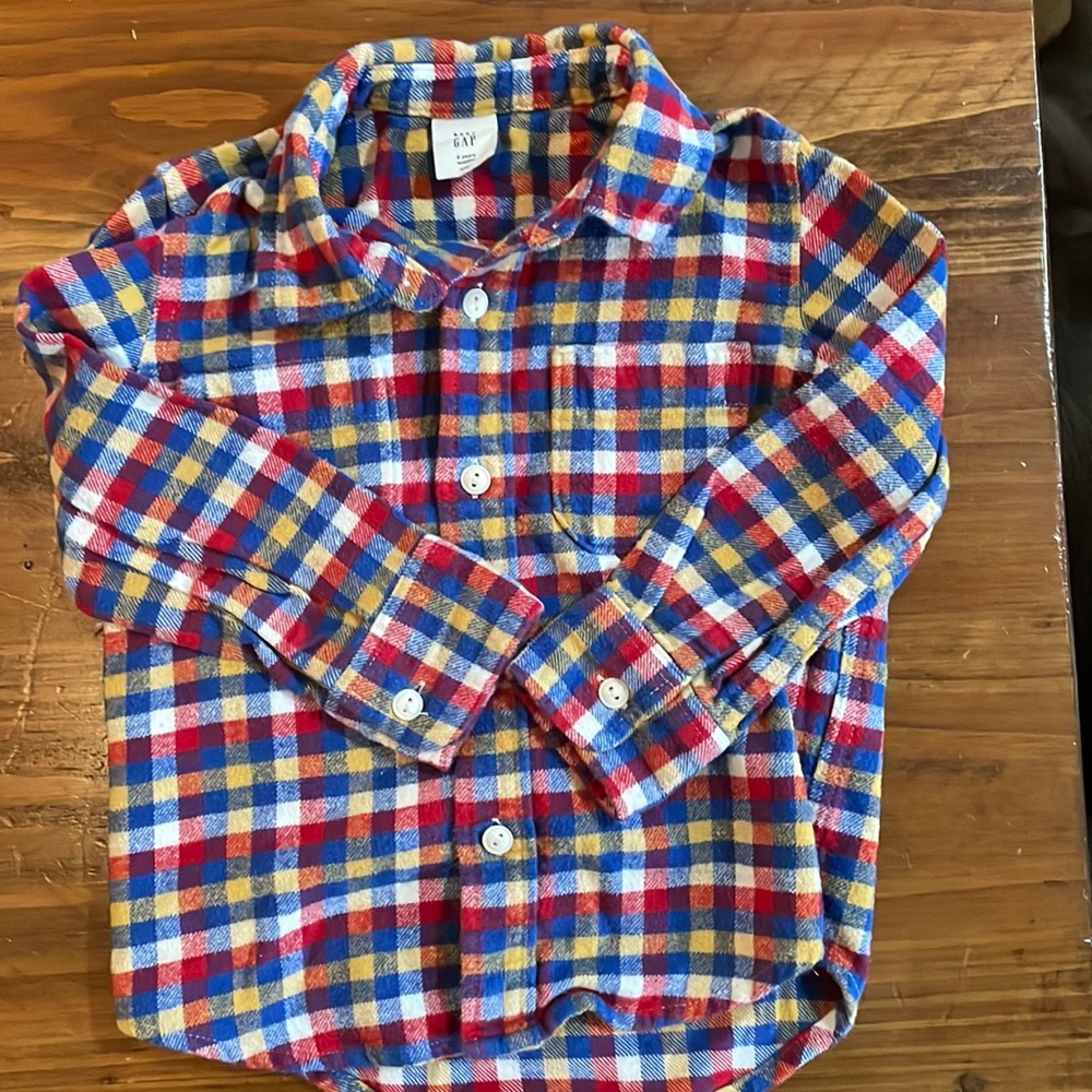 Gap Flannel Button Down